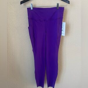 Lululemon High Rise Tight 28” Leggings with Pockets Purple Size 8 NWT